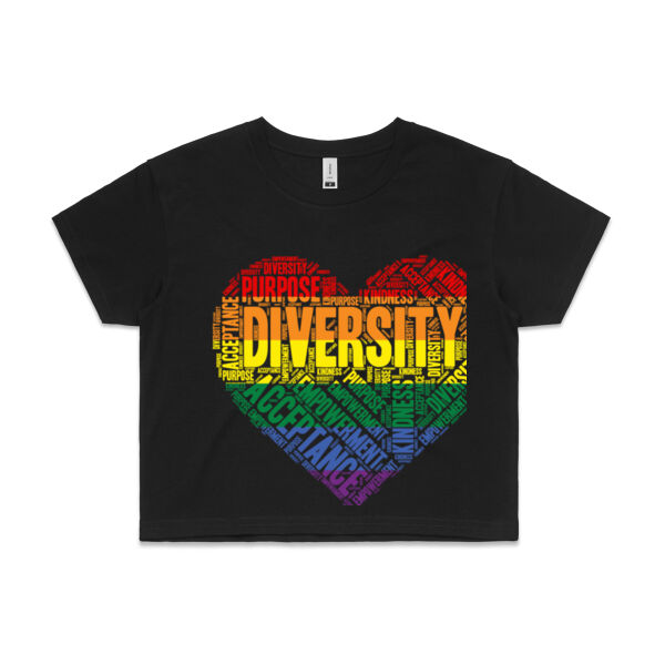 Diversity Crop Tee Thumbnail